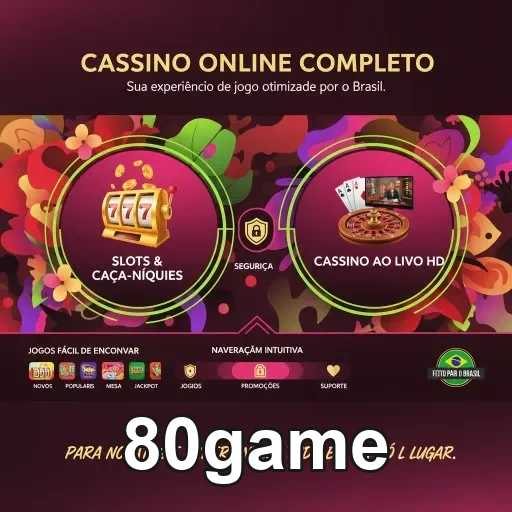 Imagem de 80game Cadastre-se: cadastro com acesso seguro